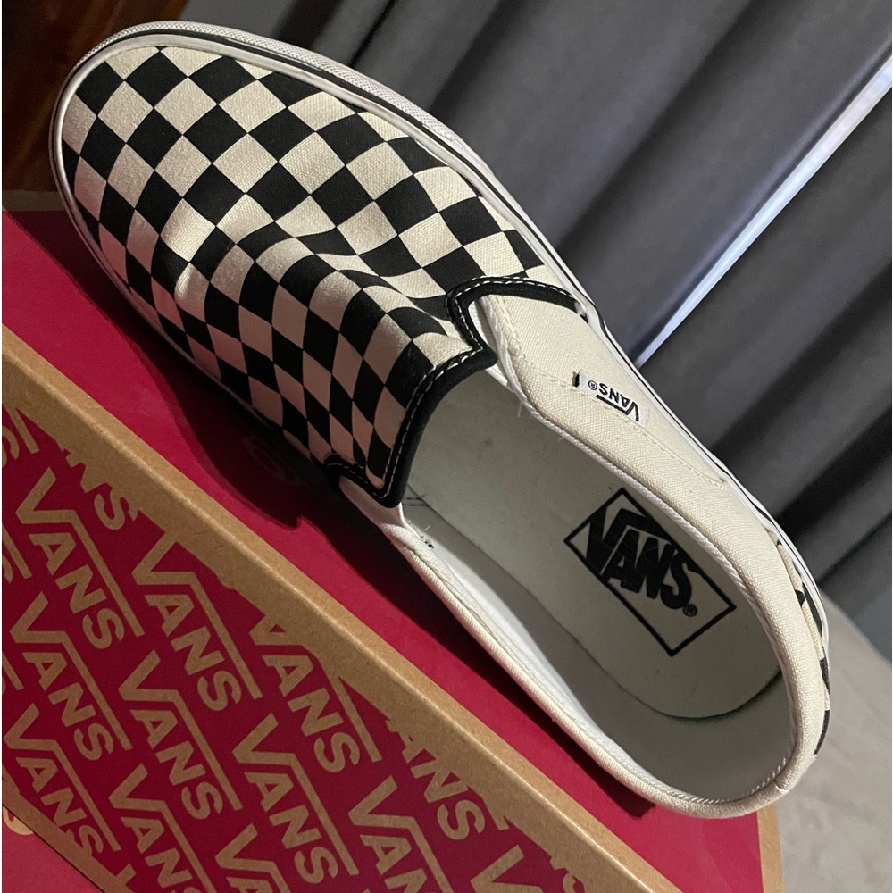 Checkered Vans